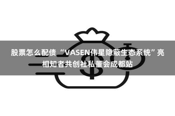 股票怎么配债 “VASEN伟星隐蔽生态系统”亮相知者共创社私董会成都站